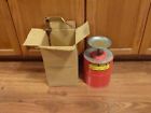 10308 Justrite New Nos Plunger Red Dispensing Can Gal Gallon