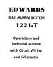 1221-t Ccva-1 -2 -3 Edwards Fire Alarm Manual For Series Ac Sys Very Rare