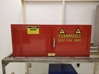 25801 Justrite Red Flammable Liquid Storage Cabinet Gal
