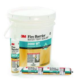 7000059413 3m Fire Barrier Water Tight Sealant 3000wt Gray 20 Fl Oz Sausagepack