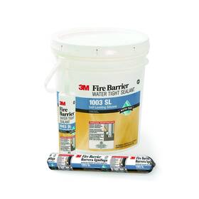 7000059414 3m Fire Barrier Water Tight Sealant 1003 Sl Gray 20 Fl Oz Sausagepack