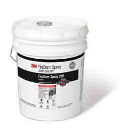 7100006336 3m Firedam Spray 200 Gray 5 Gallon Pail Drum