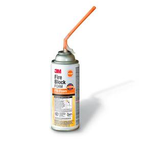 7100006734 3m Fire Block Foam Fb-foam Orange 12 Fl Oz