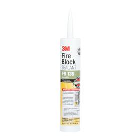 7100155919 3m Fire Block Sealant Fb 136 Gray 10.1 Fl Oz Cartridge