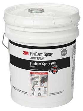 Firedam200-5g 3m Fire Barrier Sealant 5 Gal. Gray