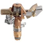 55032 Orbit Sprinkler System Brass Impact Head With Coverage 046878550322