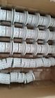 8152 Globe Mixed Lot Of Recessed Escutcheons With Protective Caps White