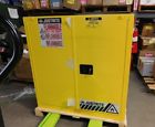 893020 Justrite Flammable Safety Cabinet Yellow Gallon Capacity