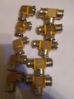 93540 Viega Lot Of Assorted Zero Lead Brass Bronze Degree Elbow