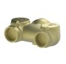 A101y001 Giacomini Straight Concealed Siamese Npt Rough Brass