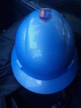B0byphsv2s Acerpal Updated Full Brim Hard Hat Blue Carbon Fiber Design Gloss Vented Osha
