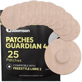 Adamson 701152111046 Guardian 4 Sensor Patches 25-pack - Waterproof Long-lasting Adhesi