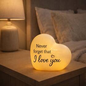 Ha250913 Adavas.y&g Never Forget That I Love You Ceramic Led Night Light Rom