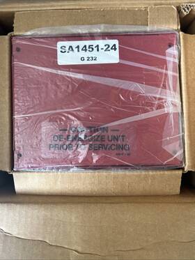 Sa1451-24 Ademco 1451-24 Transformer With Enclosure New Old Stock