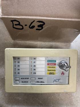 Adt-led10 Adt Fire-lite Used Good Condition