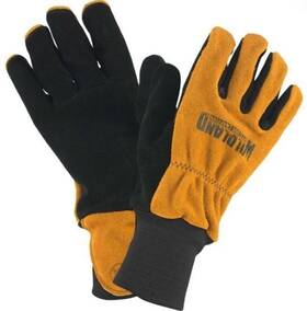 225xl Aftermarket Gloves Firefighting Wildland X-large Cowhide Leather Black Gold