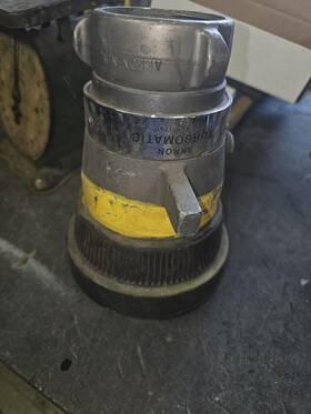 1760 Akron Turbomatic Fire Hose Nozzle