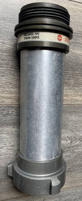 3488 Akron Style Discharge Pipe Fire Fighting Stream Shaper 2.5 Nh Used Surplus