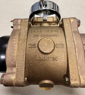 88250714 Akron Brass 8825 2-1/2 Inch Swing-out Valve P1-s X M1-s Tsc Handle