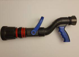 1762zt Akron Brass Wide-range Turbojet Zero Torque Fire Fighter Nozzle