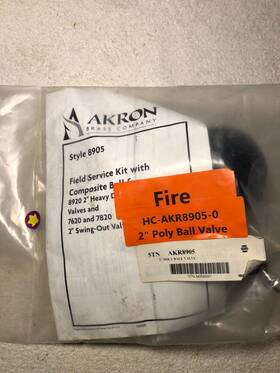 8905 Akron Brass Style Field Service Kit With Composite Ball
