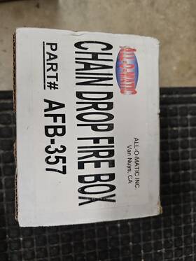 Afb-357 All-o-matic Chain Drop Fire Box