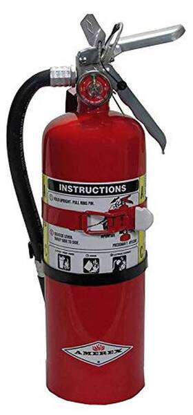 A61b500 Amerex B500t 5lb Abc Dry Chemical Fire Extinguisher With Aluminum Valve And Wa