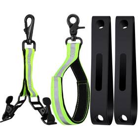 Ssu-221227-h Amylove 4 Pieces Firefighter Tools 2 Pcs Helmet Band Glove Strap Ru