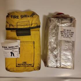 Gs-07f-19850 Anchor Industries Gs07f19850 Vintage 90s Fss Fire Shelter Wildlands Portable With Case