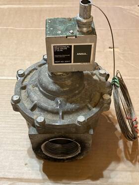 25917 Ansul Tyco 2.5 Inch Manual Gas Valve Fire Suppression Alarm Sprinkler System