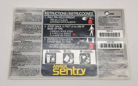 429029-08 Ansul Maintenance And Operation Label For Aa20 Fire Extinguisher 8 Inch X 5