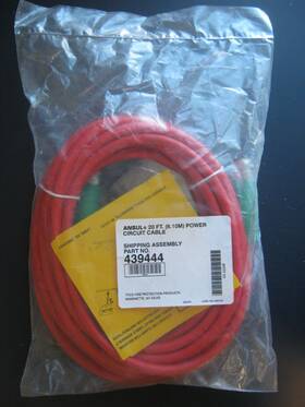 439444 Ansul New Red 20ft Power Circuit Cable Tyco Fire Protection