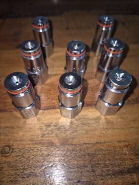 443335 Ansul 8 Pc 290 Nozzles R-102 Restaurant Fire Suppression System