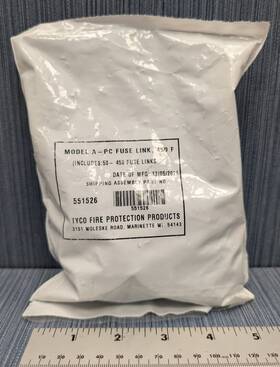 551526 Ansul / Pyro-chem A-pc 450 Fuse Links 50 Pack Model Year 12/2025