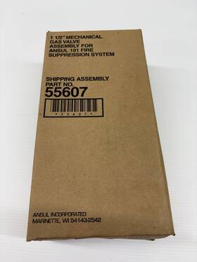 55607 Ansul 1 1/2 Inch Mechanical Gas Valve Assembly Fire Suppression System