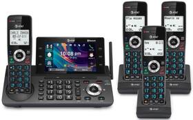 Dlp73490 At&t 4-handset Dect 6.0 Cordless Home And Business Phone With Answering Machi
