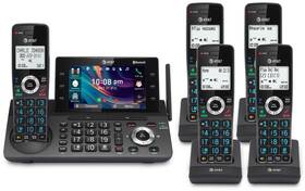 Dlp73590 At&t 5-handset Dect 6.0 Cordless Home And Business Phone With Answering Machi