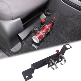 R25974 Aunginsy Car Co-pilot Under Seat Quick Release Roll Bar Fire Extinguisher Mount Bracke