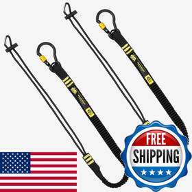 B0c2j5qf6x Beartools Ansi-approved Tool Lanyard Spring Screw Lock Carabiner - 3ft