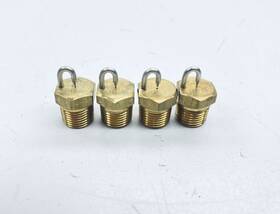 Pj20 Bete Fulljet Fogjet Lot Of 4 Impingements Misting Nozzle 1/8 Inch 90 -spray-angle Brass