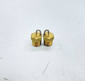 Pj28 Bete Fulljet Fogjet Lot Of 2 Impingements Misting Nozzle 1/8 Inch 90 -spray-angle Brass