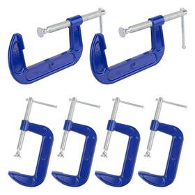 Biugaaufai 748743535839 6 Pack 4 Inch C Clamp Heavy Duty Clamps C-clamp For Woodworking B