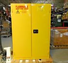 Bm45 Jamco Steel Safety Cabinet For Flammable Chemicals Yellow