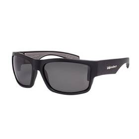 B0129eme6c Bomber Sunglasses Tiger Bomb Matte Black Frm/smoke Pc Safety Lens/gray Foam