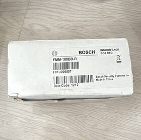 Fmm-100bb-r Bosch Indoor Back Box Red Fire Protection Accessory Mpn