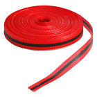 Br91175-rl Brady Red And Black Woven Barricade Tape
