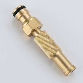 Bropury 642135999226 16mm High Pressure Hose Nozzle Heavy Duty Brass Water Nozzles Fo