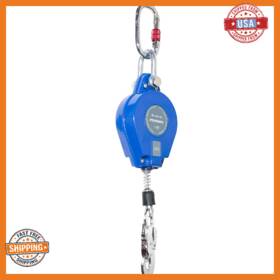 B0fh4fyqtt Bucamao 11ft Self Retracting Lifeline Fall Protection Steel Wire Srl Aluminum Ho