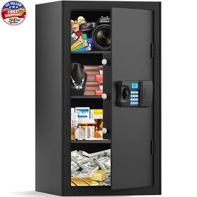 Kb-f98p-shse Bukumo 7.0 Cuft Large Fireproof Safe For Home Digital Anti-theft Box With Combina