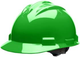 B0c9s3jd89 Bullard 3-rib S61 Cap Style Hi-viz Green Hard Hat With 4-point Ratchet Suspensio